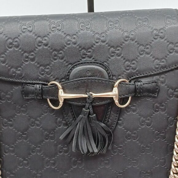 Gucci Guccissima Emily Large Shoulder Crossbody Bag 550-092225 - Picture 7 of 16